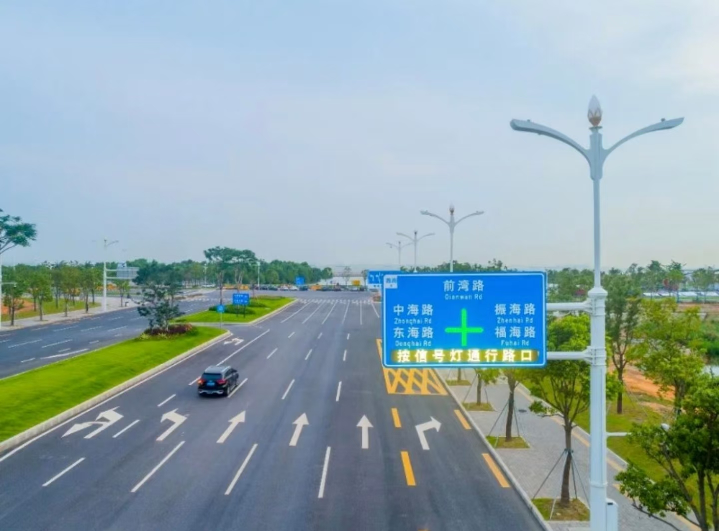 城市主干道信号灯改造